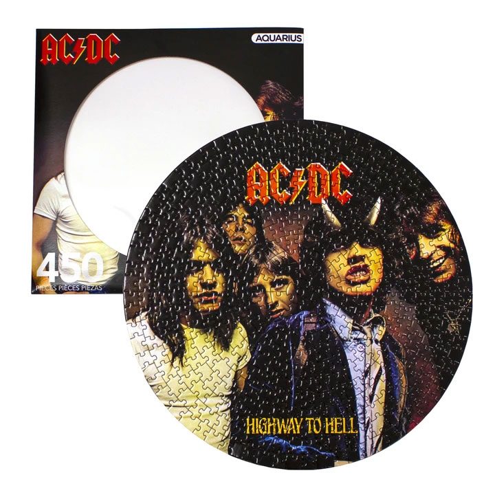 AC/DC Disc Jigsaw Puzzle Highway To Hell (450 pieces) - MangaShop.ro
