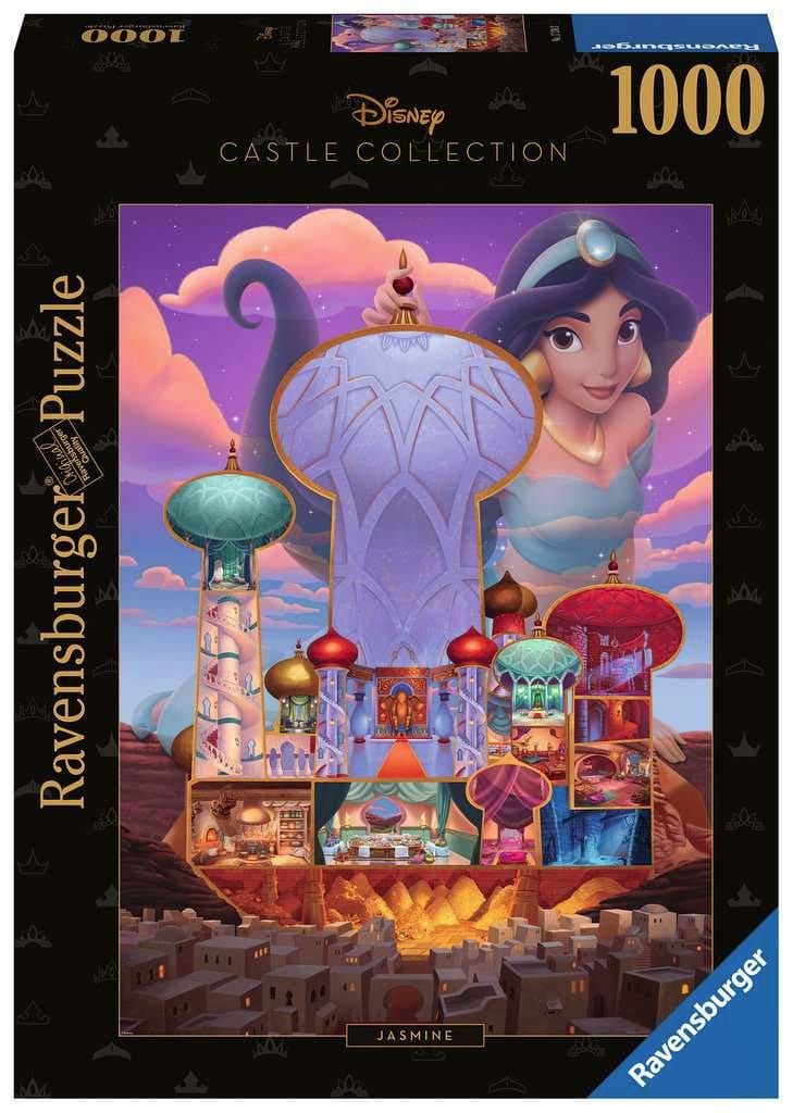 Disney Castle Collection Jigsaw Puzzle Jasmine (Aladdin) (1000 pieces) - MangaShop.ro