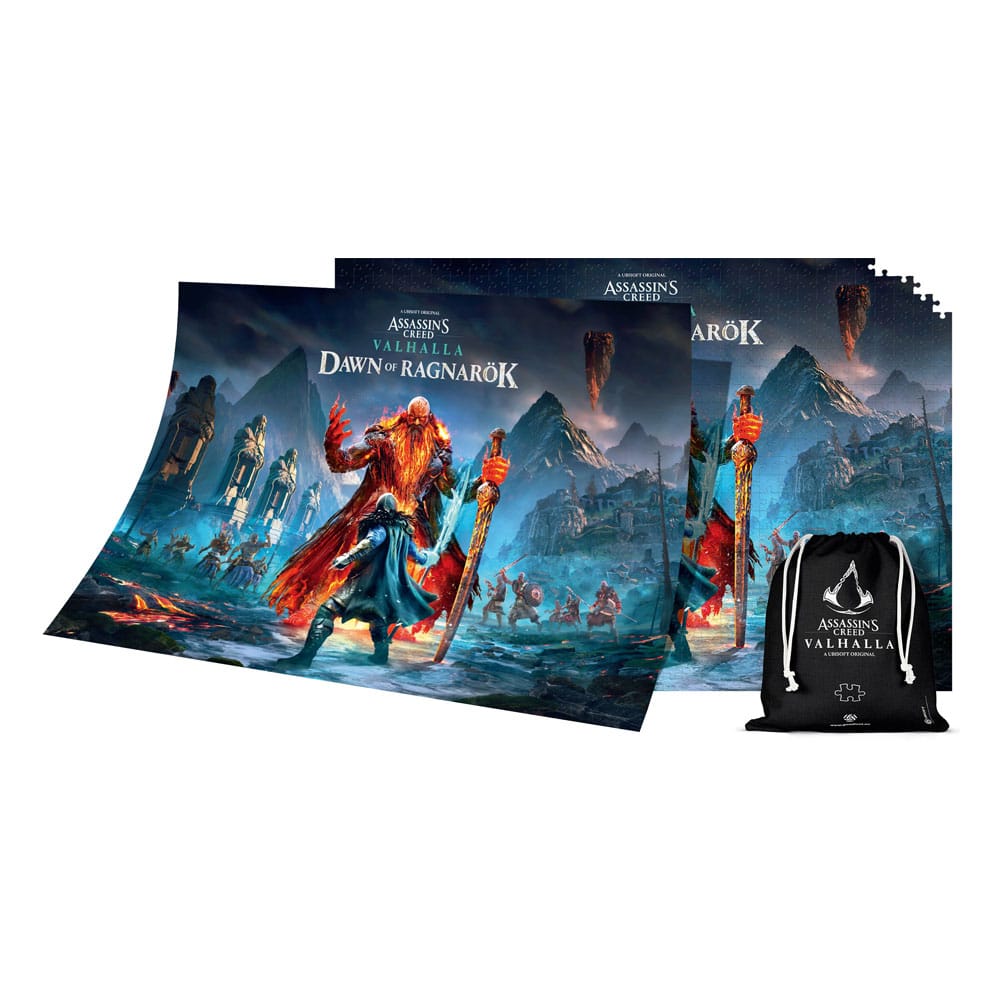 Assassin's Creed Valhalla Premium Puzzle Dawn of Ragnarok (1000 pieces) - MangaShop.ro