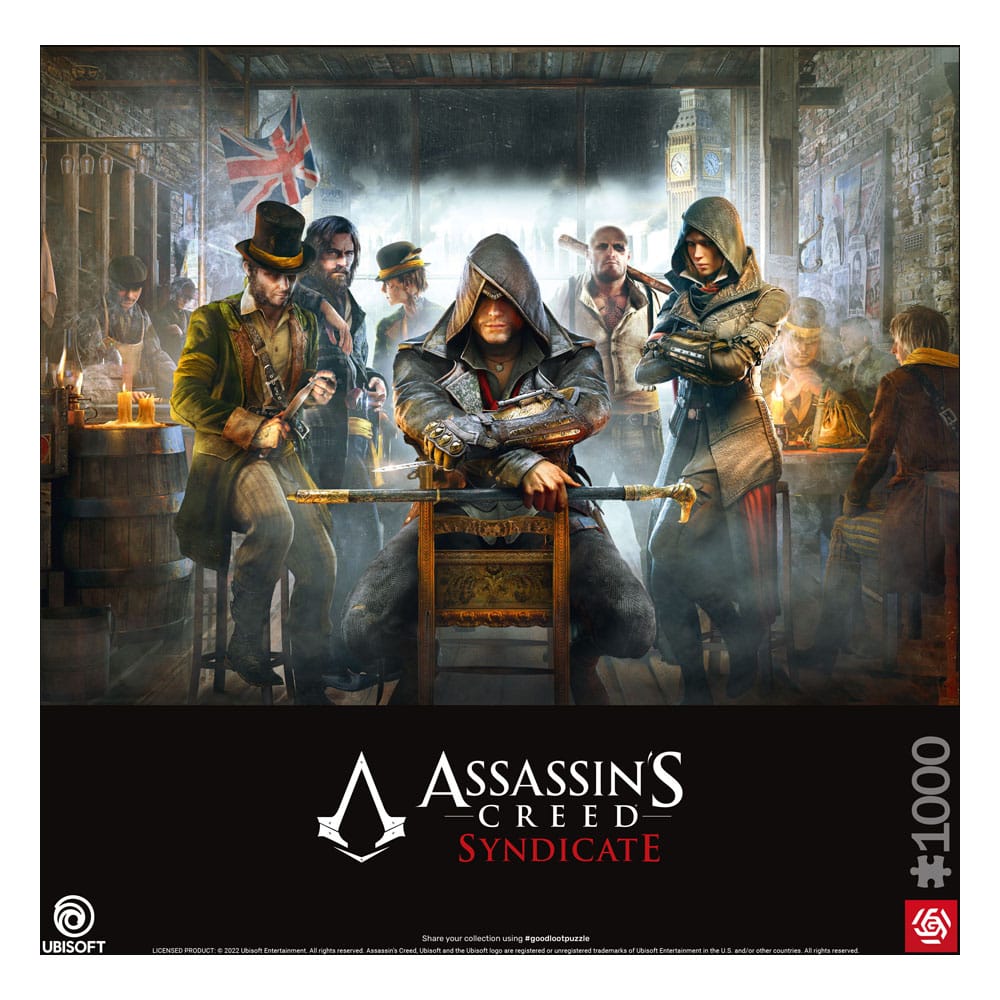 Assassin's Creed Syndicate Gaming Puzzle The Tavern (1000 pieces) - MangaShop.ro