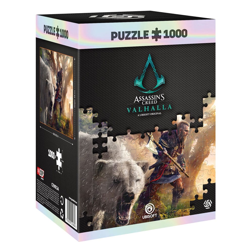 Assassin's Creed Valhalla Premium Puzzle Eivor & Polar Bear (1000 pieces) - MangaShop.ro
