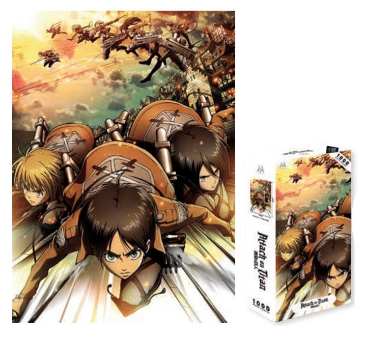 Attack on Titan: 1000-piece puzzle - MangaShop.ro