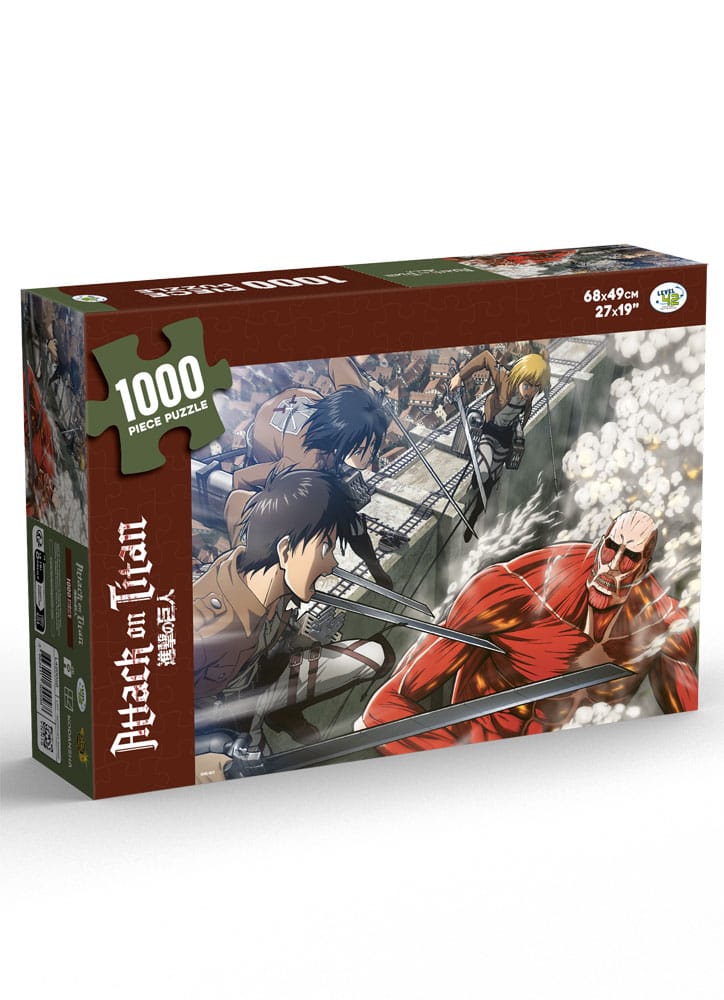 Attack on Titan Puzzle Fight (1000 pieces) - MangaShop.ro