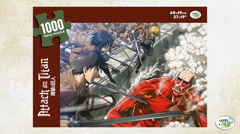 Attack on Titan Puzzle Fight (1000 pieces) - MangaShop.ro