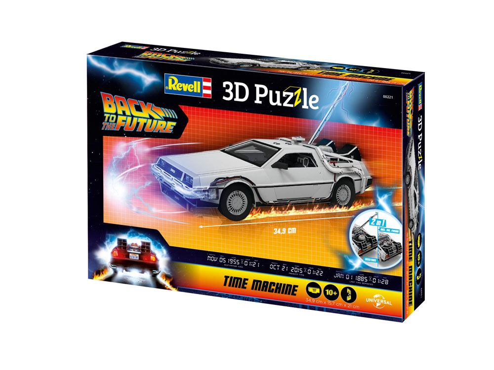 Back to the Future 3D Puzzle Time Machine - MangaShop.ro
