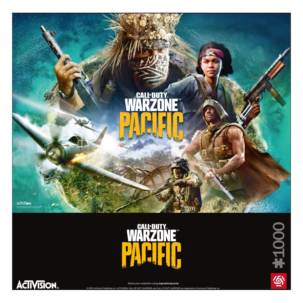 Call of Duty Gaming Puzzle Warzone Pacific (1000 pieces) - MangaShop.ro
