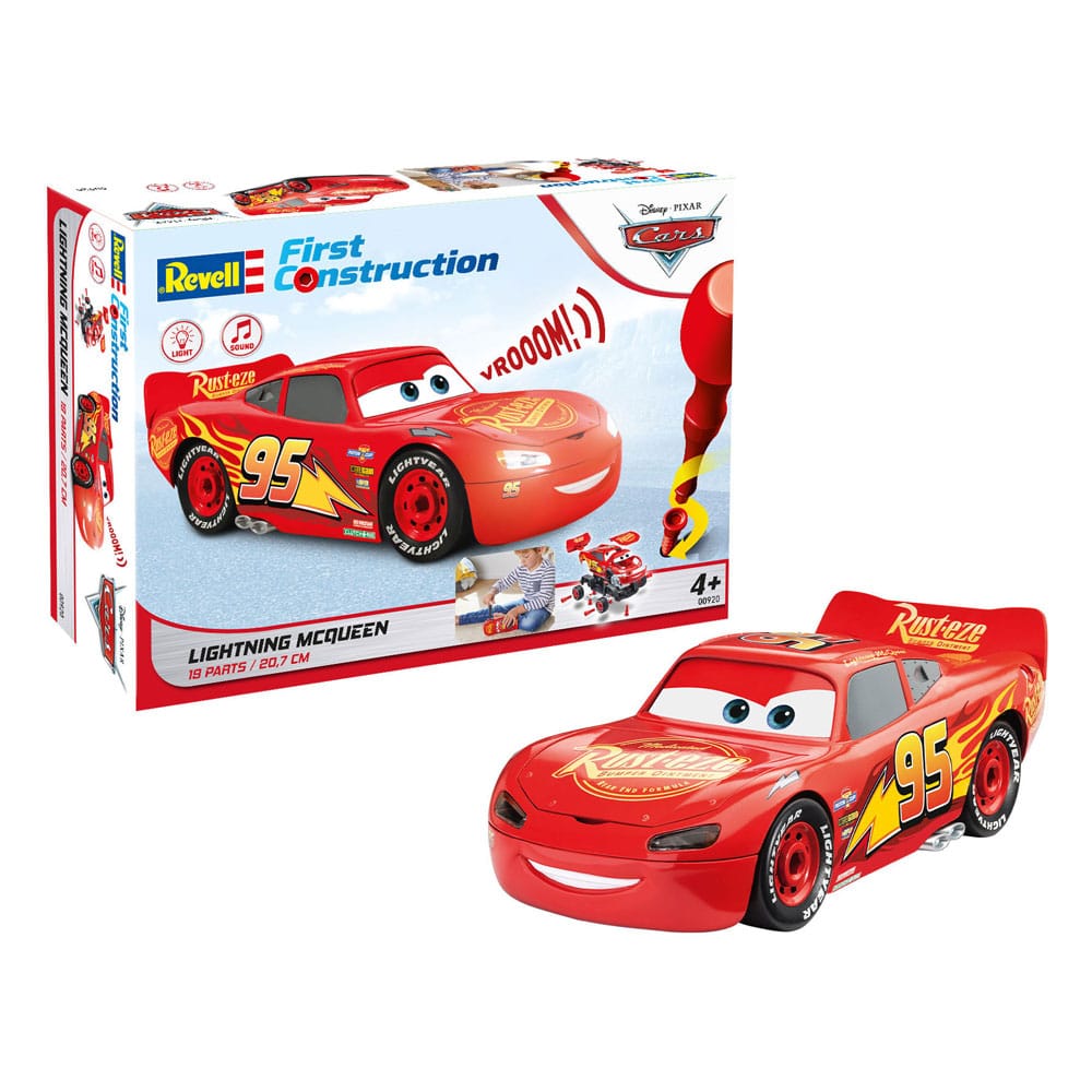 Cars First Construction Set Lightning McQueen 21 cm - MangaShop.ro