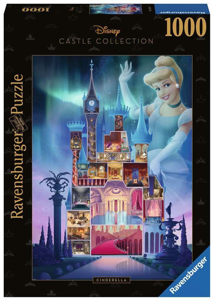 Disney Castle Collection Jigsaw Puzzle Cinderella (1000 pieces) - MangaShop.ro