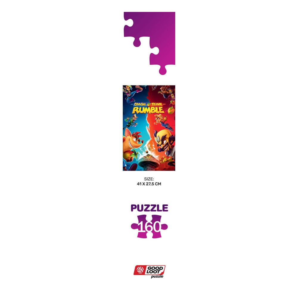 Crash Bandicoot Kids Puzzle Rumble Heroes (160 pieces) - MangaShop.ro
