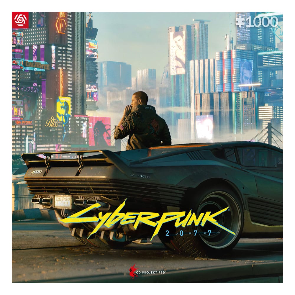 Cyberpunk 2077 Gaming Puzzle Mercenary on the Rise (1000 pieces) - MangaShop.ro
