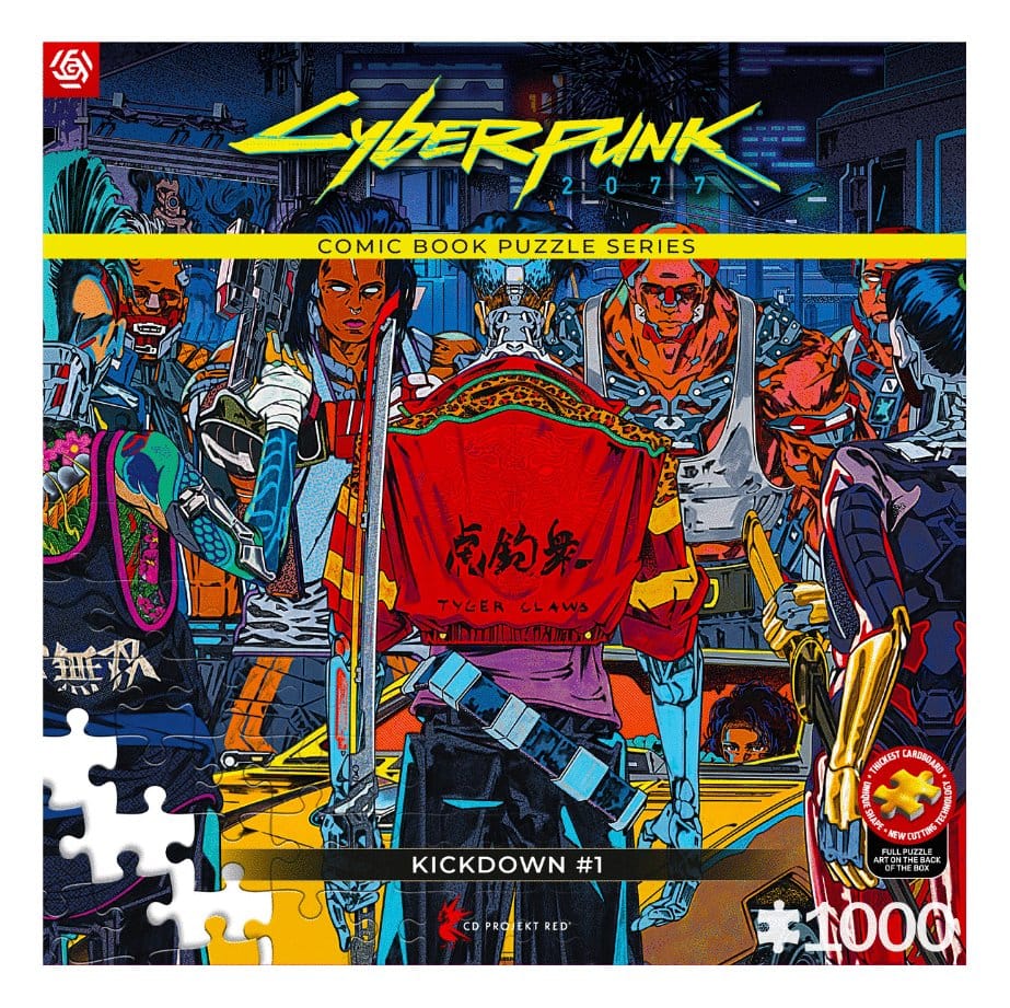 Cyberpunk 2077 Puzzle Kickdown (1000 pieces) - MangaShop.ro