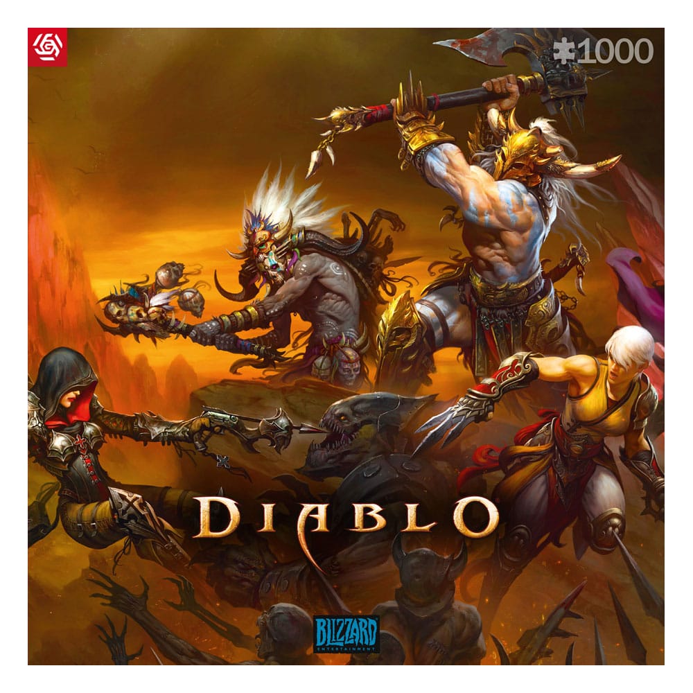 Diablo Gaming Puzzle Heroes Battle (1000 pieces) - MangaShop.ro