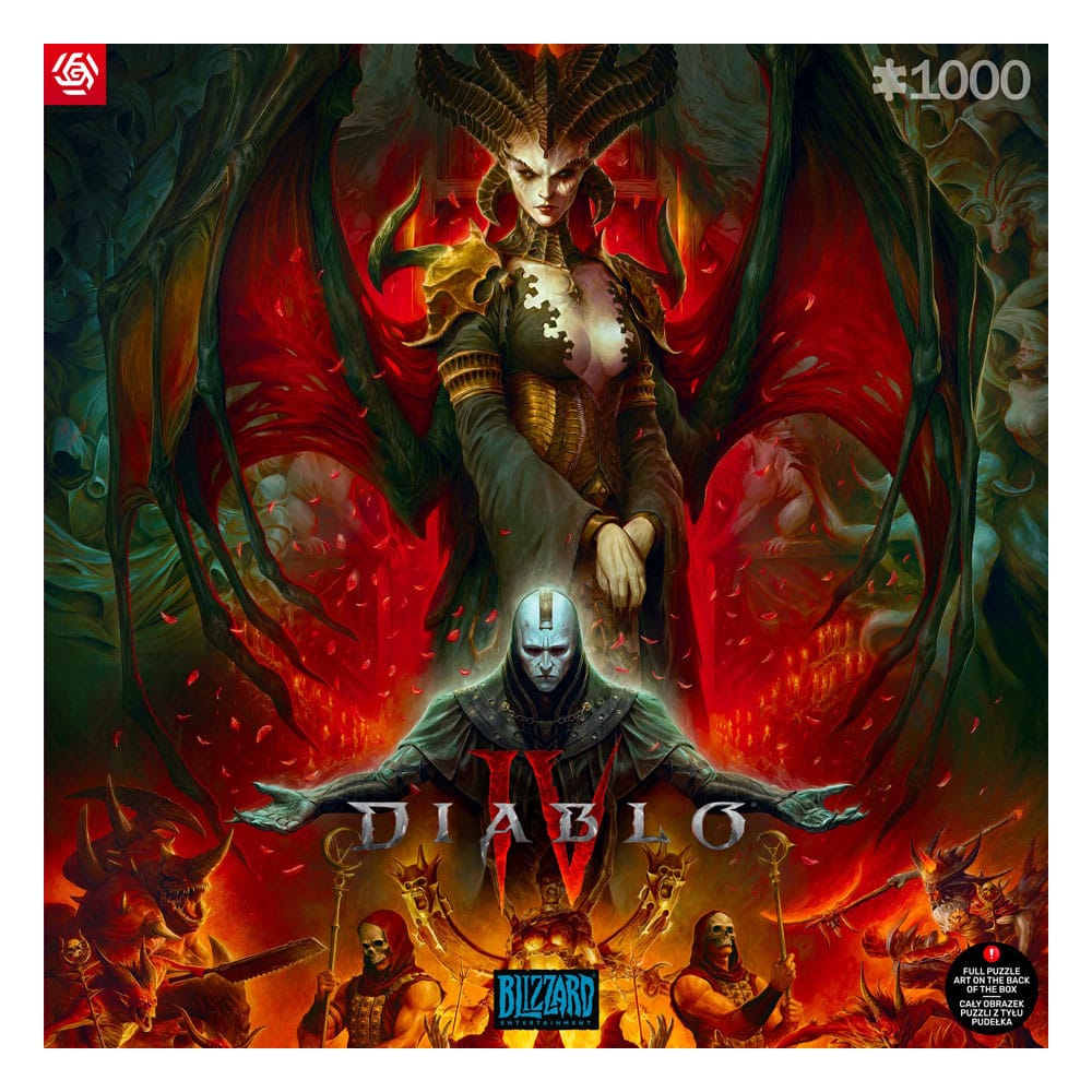 Diablo IV Gaming Puzzle Lilith Composition (1000 pieces) - MangaShop.ro