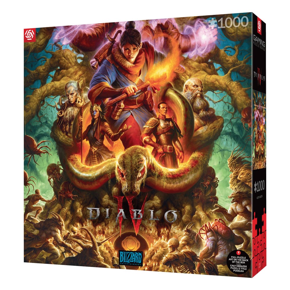 Diablo IV Gaming Puzzle Horadrim (1000 pieces) - MangaShop.ro