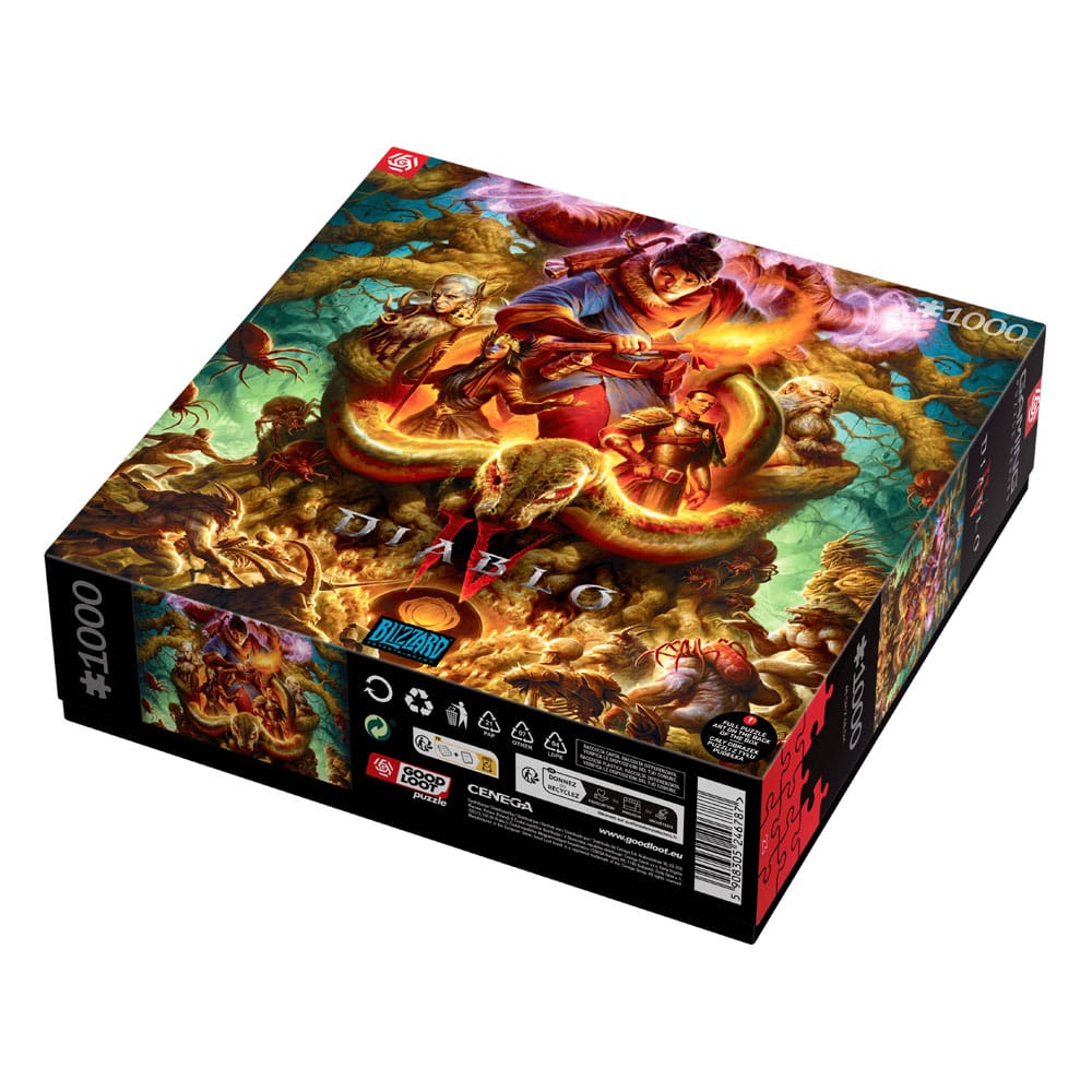Diablo IV Gaming Puzzle Horadrim (1000 pieces) - MangaShop.ro