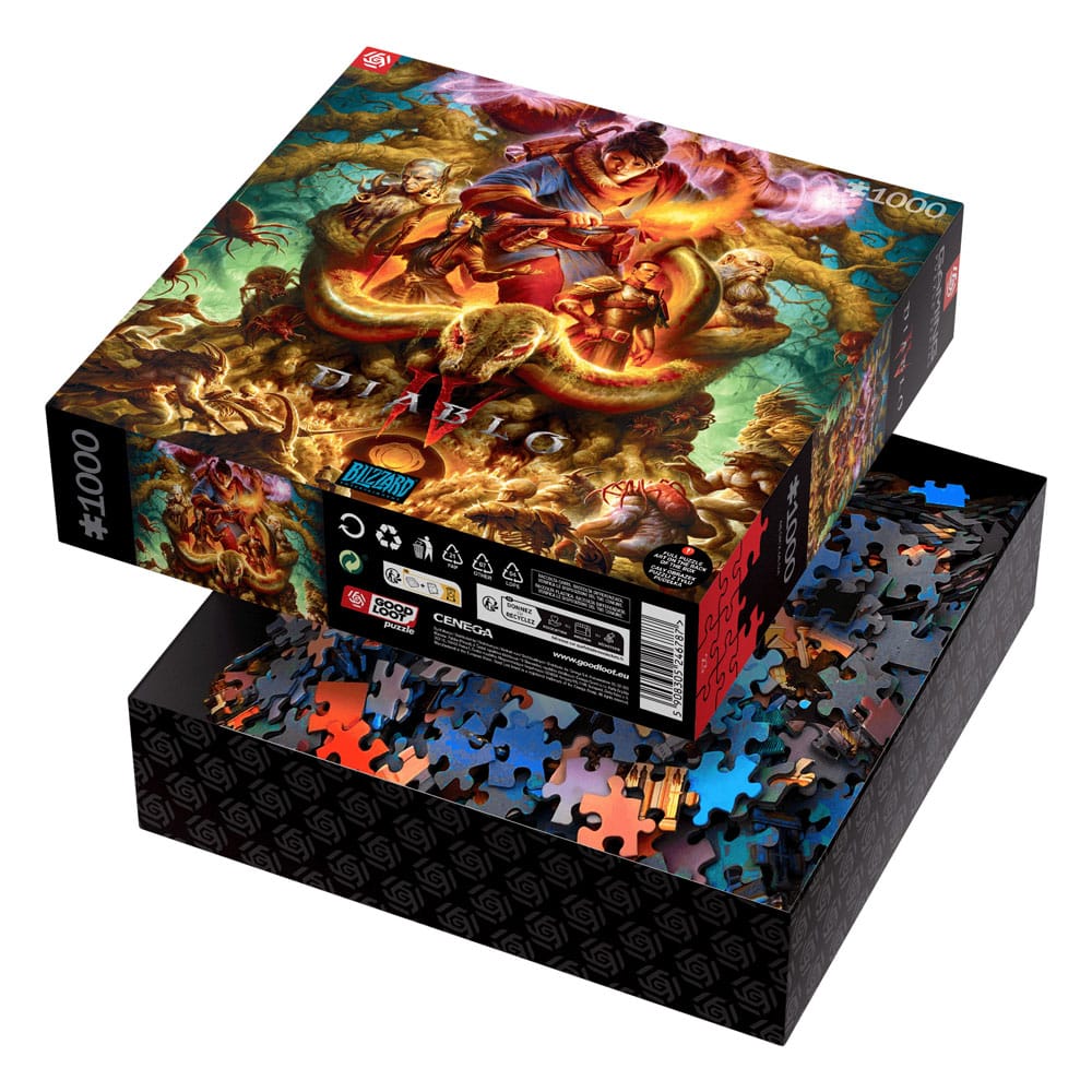 Diablo IV Gaming Puzzle Horadrim (1000 pieces) - MangaShop.ro