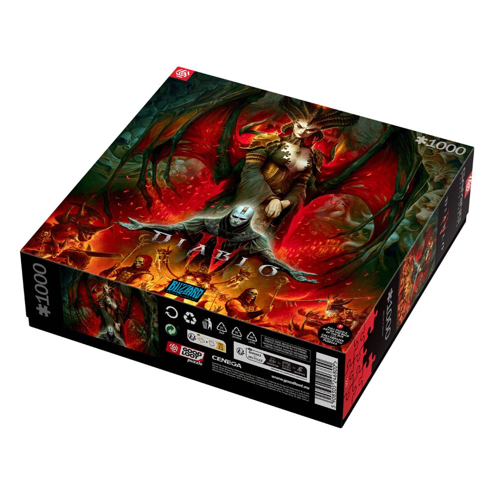 Diablo IV Gaming Puzzle Lilith Composition (1000 pieces) - MangaShop.ro