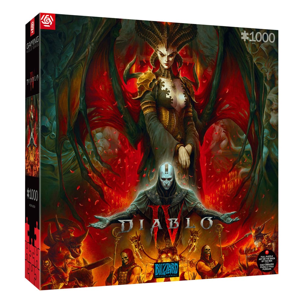 Diablo IV Gaming Puzzle Lilith Composition (1000 pieces) - MangaShop.ro
