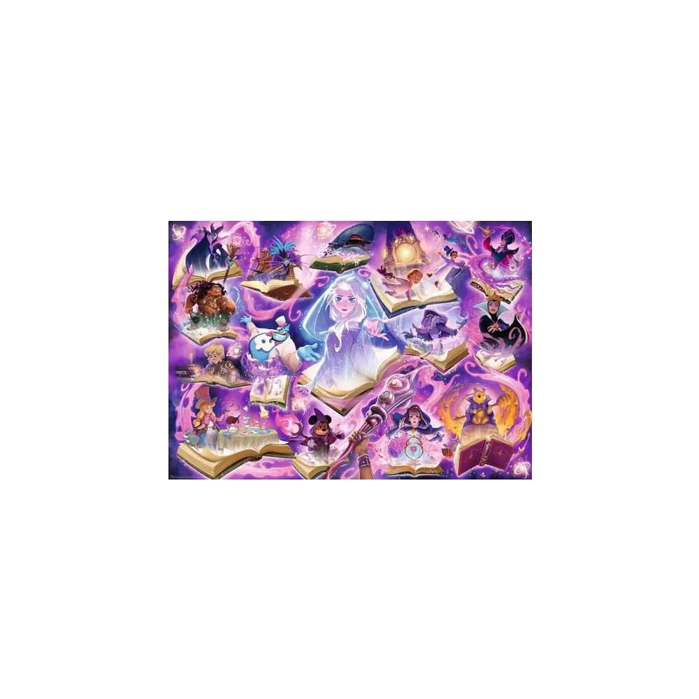 Disney Lorcana Jigsaw Puzzle Glimmers of the Realm: Amethyst (1000 pieces) - MangaShop.ro