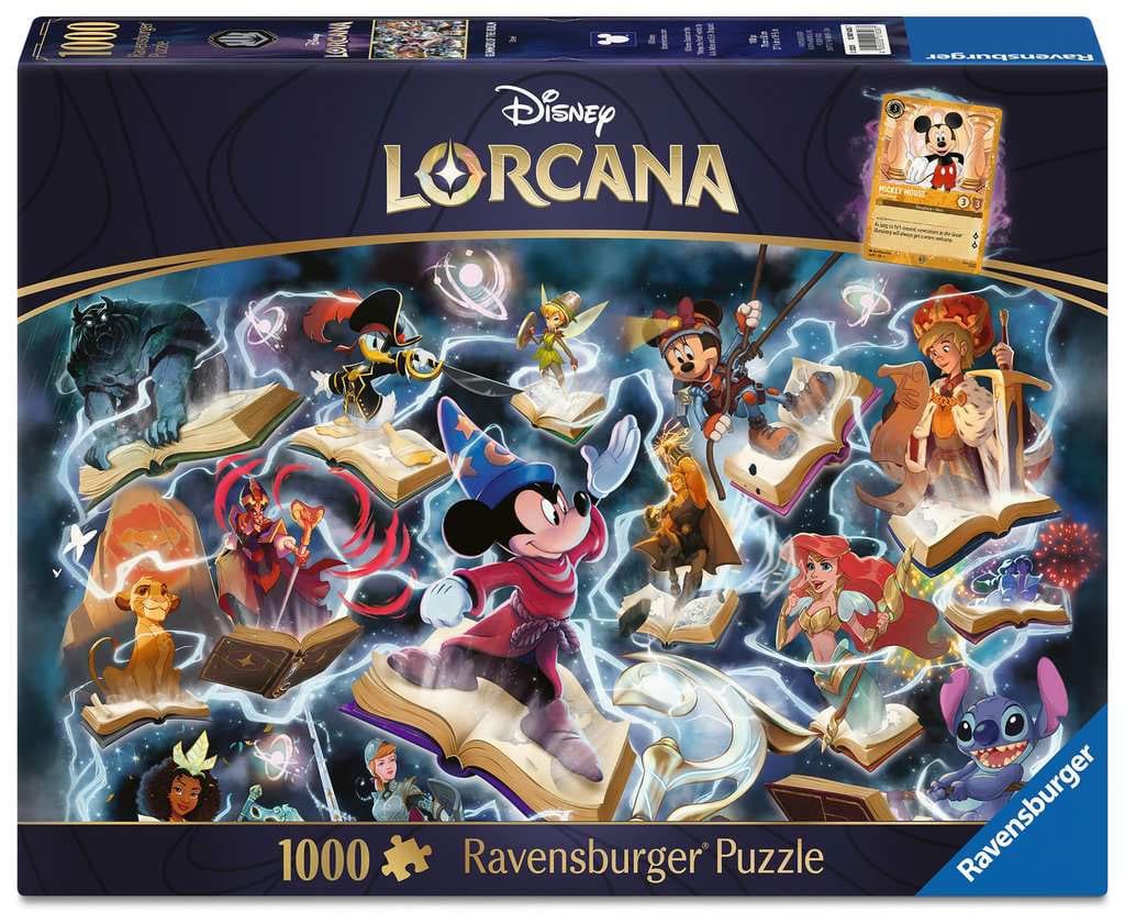 Disney Lorcana Jigsaw Puzzle Glimmers of the Realm: Steel (1000 pieces) - MangaShop.ro