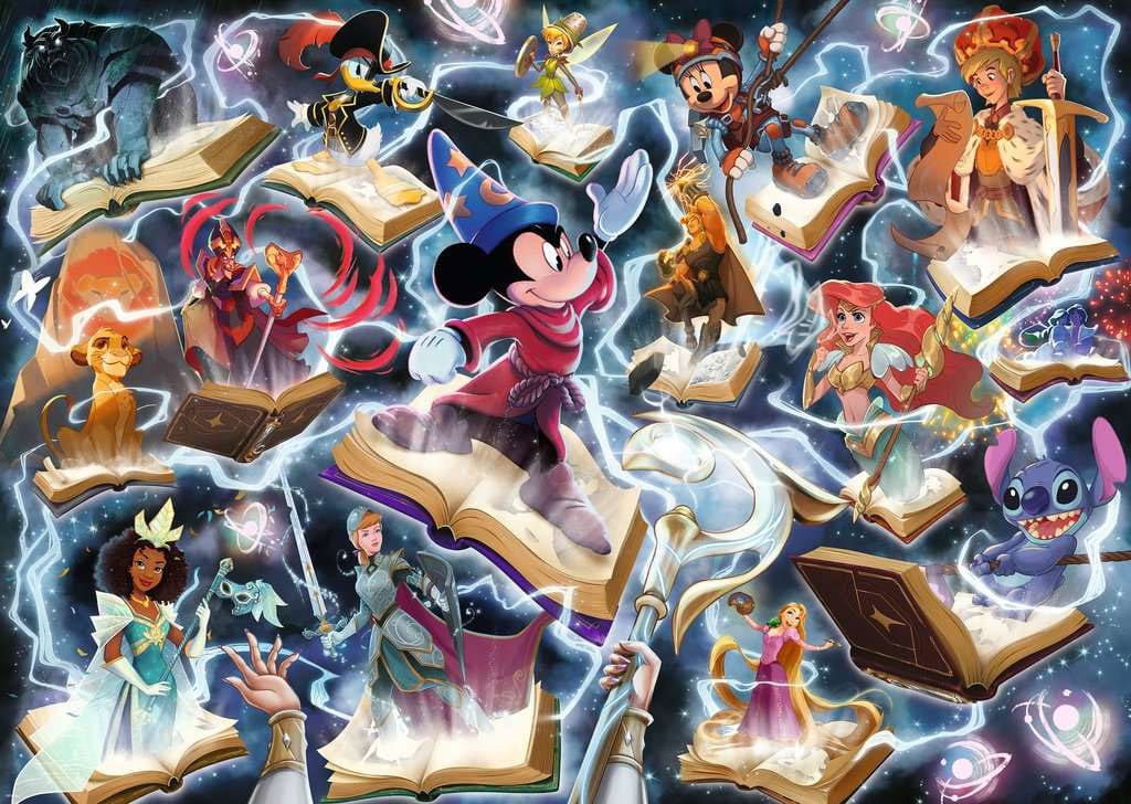 Disney Lorcana Jigsaw Puzzle Glimmers of the Realm: Steel (1000 pieces) - MangaShop.ro