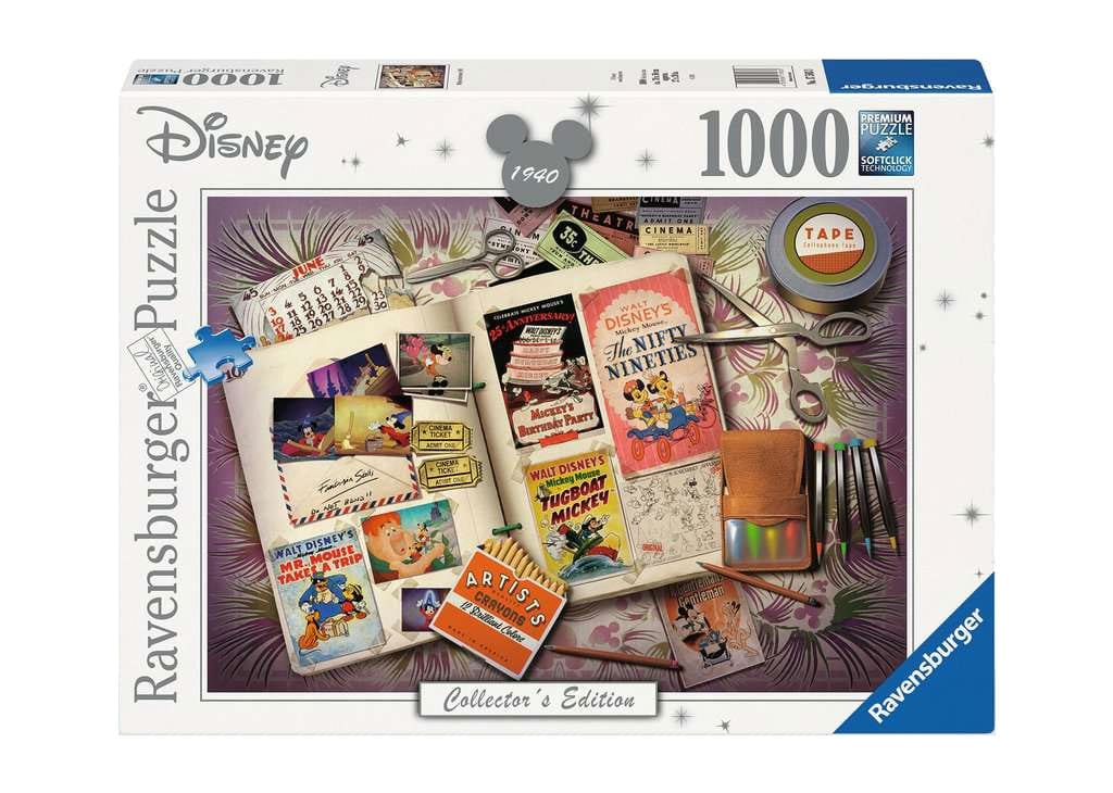 Disney Collector's Edition Jigsaw Puzzle 1940 (1000 pieces) - MangaShop.ro
