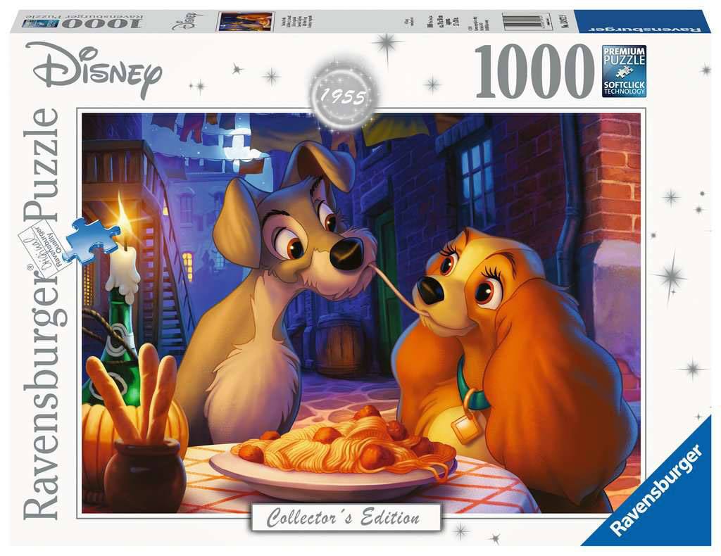 Disney Collector's Edition Jigsaw Puzzle Lady and the Tramp (1000 pieces) - MangaShop.ro
