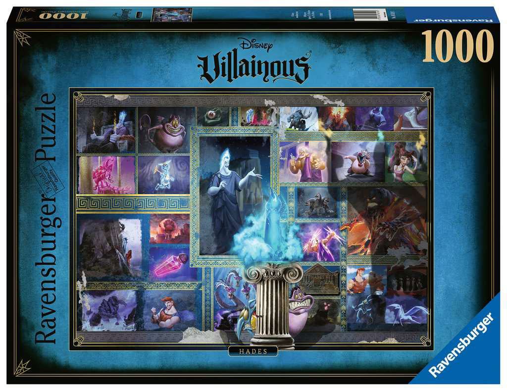 Disney Villainous Jigsaw Puzzle Hades (1000 pieces) - MangaShop.ro