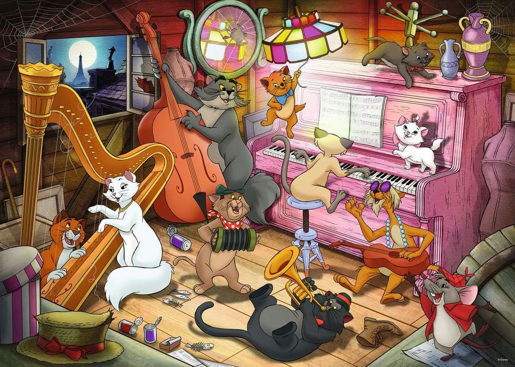 Disney Collector's Edition Jigsaw Puzzle Aristocats (1000 pieces) - MangaShop.ro