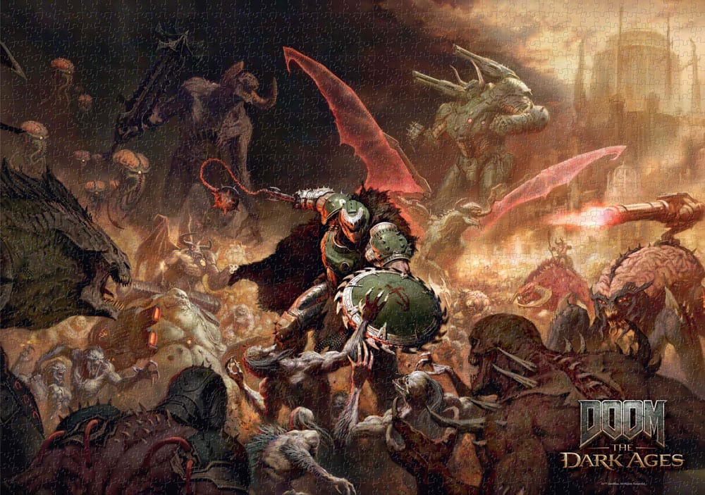 Doom The Dark Ages Puzzle Slayer's Rag (1000 pieces) - MangaShop.ro