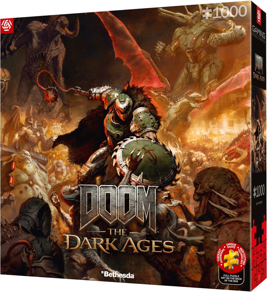 Doom The Dark Ages Puzzle Slayer's Rag (1000 pieces) - MangaShop.ro