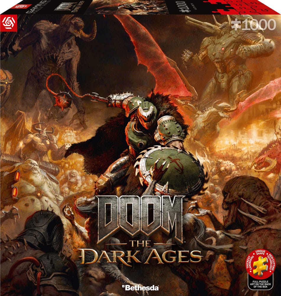 Doom The Dark Ages Puzzle Slayer's Rag (1000 pieces) - MangaShop.ro