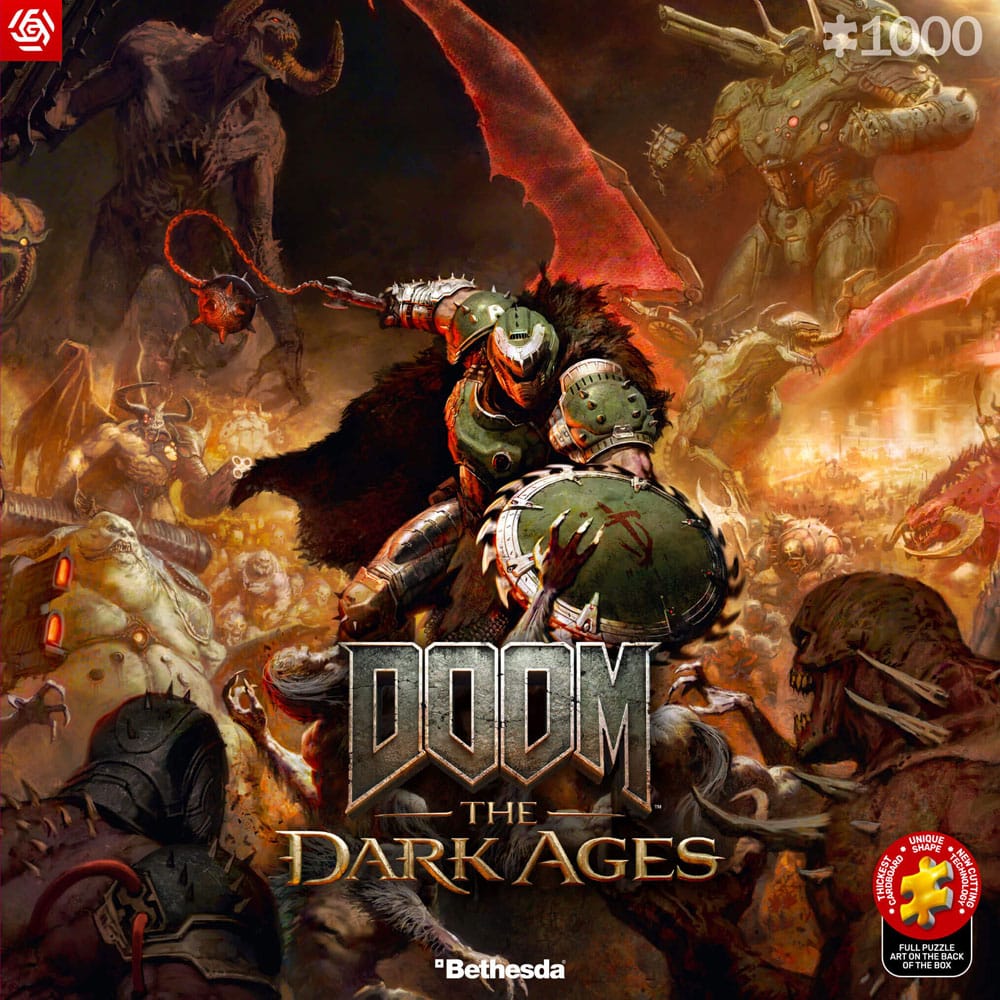 Doom The Dark Ages Puzzle Slayer's Rag (1000 pieces) - MangaShop.ro