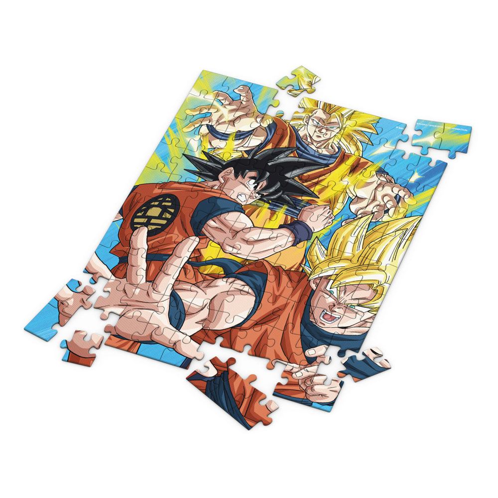 Dragon Ball Z Jigsaw Puzzle with 3D-Effect Goku Saiyan (100 pieces) - MangaShop.ro