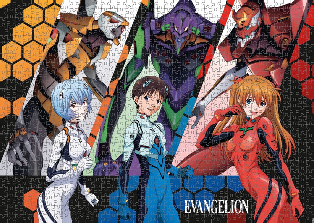 Neon Genesis Evangelion Puzzle Characters (1000 pieces) - MangaShop.ro