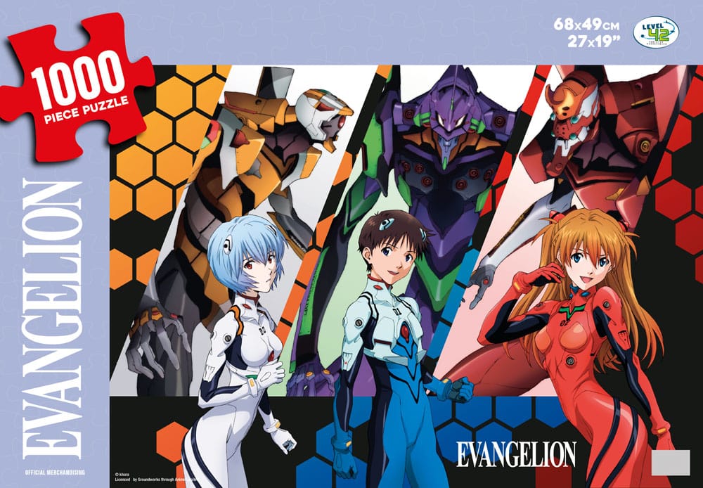 Neon Genesis Evangelion Puzzle Characters (1000 pieces) - MangaShop.ro