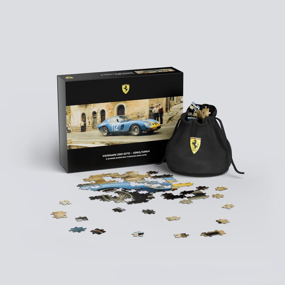 Ferrari 250GTO Premium Puzzle A Swede Swerves Through Sicilians (1000 pieces) 97 x 34 cm - MangaShop.ro