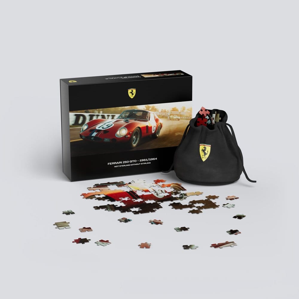Ferrari 250GTO Premium Puzzle Not Sterling Without Stirling (1000 pieces) 97 x 34 cm - MangaShop.ro