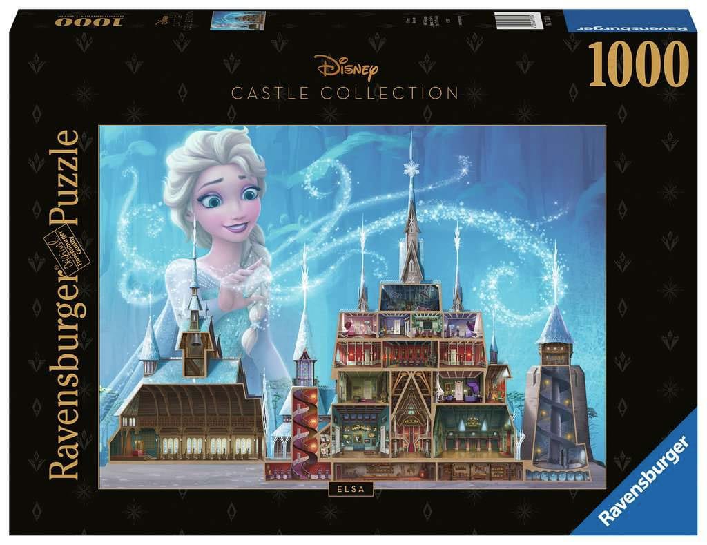 Disney Castle Collection Jigsaw Puzzle Elsa (Frozen) (1000 pieces) - MangaShop.ro