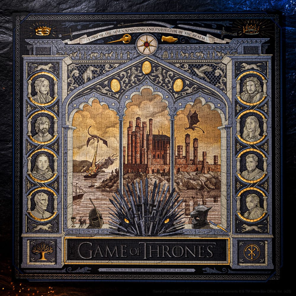 Game of Thrones multi-dimensional puzzle (1000 pieces) - MangaShop.ro