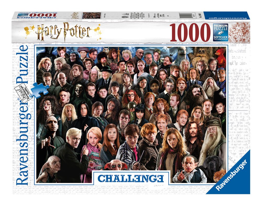 Harry Potter Challenge Jigsaw Puzzle Cast (1000 pieces) - MangaShop.ro