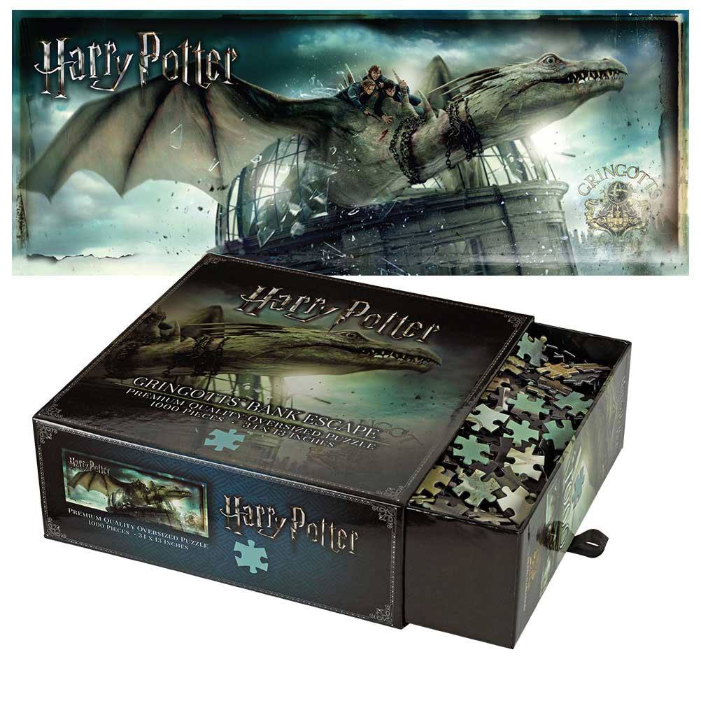 Harry Potter Jigsaw Puzzle Gringotts Bank Escape - MangaShop.ro