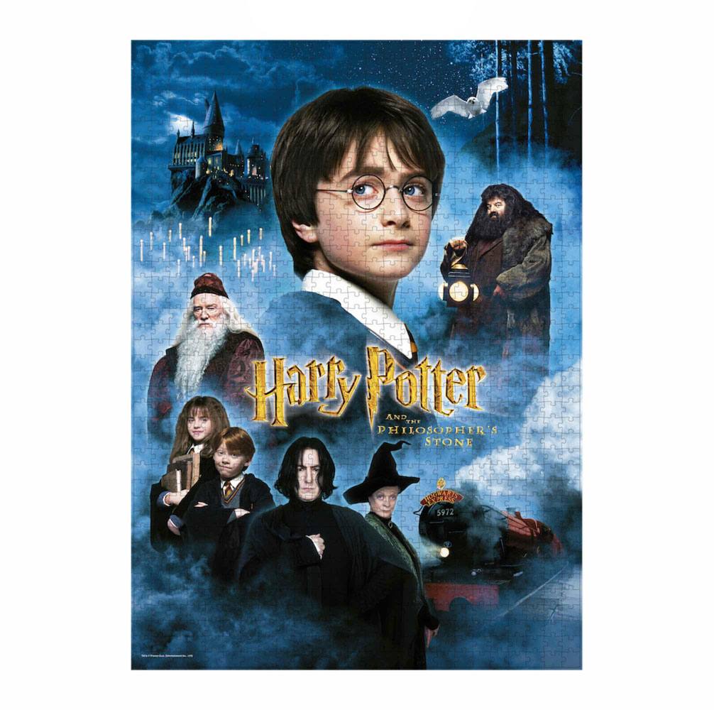 Harry Potter Jigsaw Puzzle Harry Potter and the Sorcerer's Stone Movie Poster - MangaShop.ro