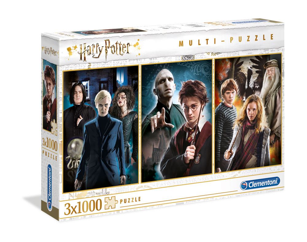 Harry Potter Puzzles 3-Pack Characters - MangaShop.ro