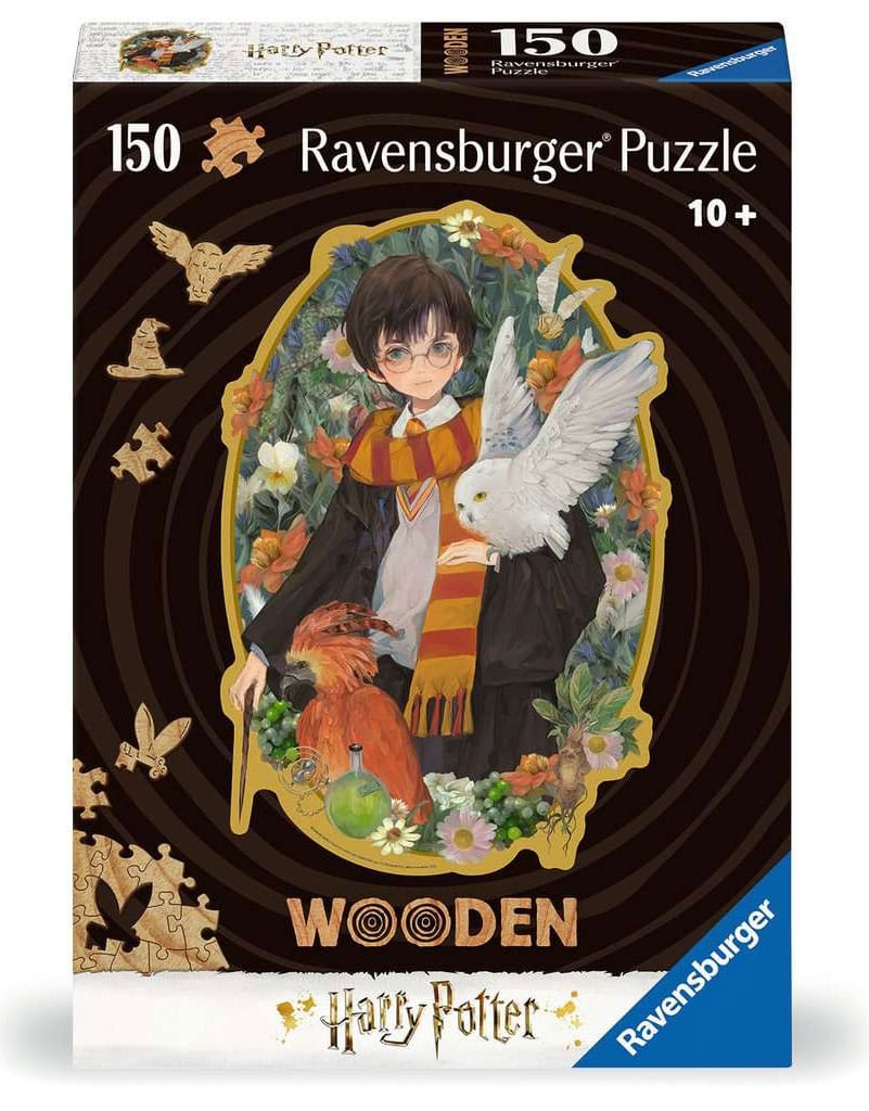 Harry Potter WOODEN Jigsaw Puzzle (150 pieces) - MangaShop.ro