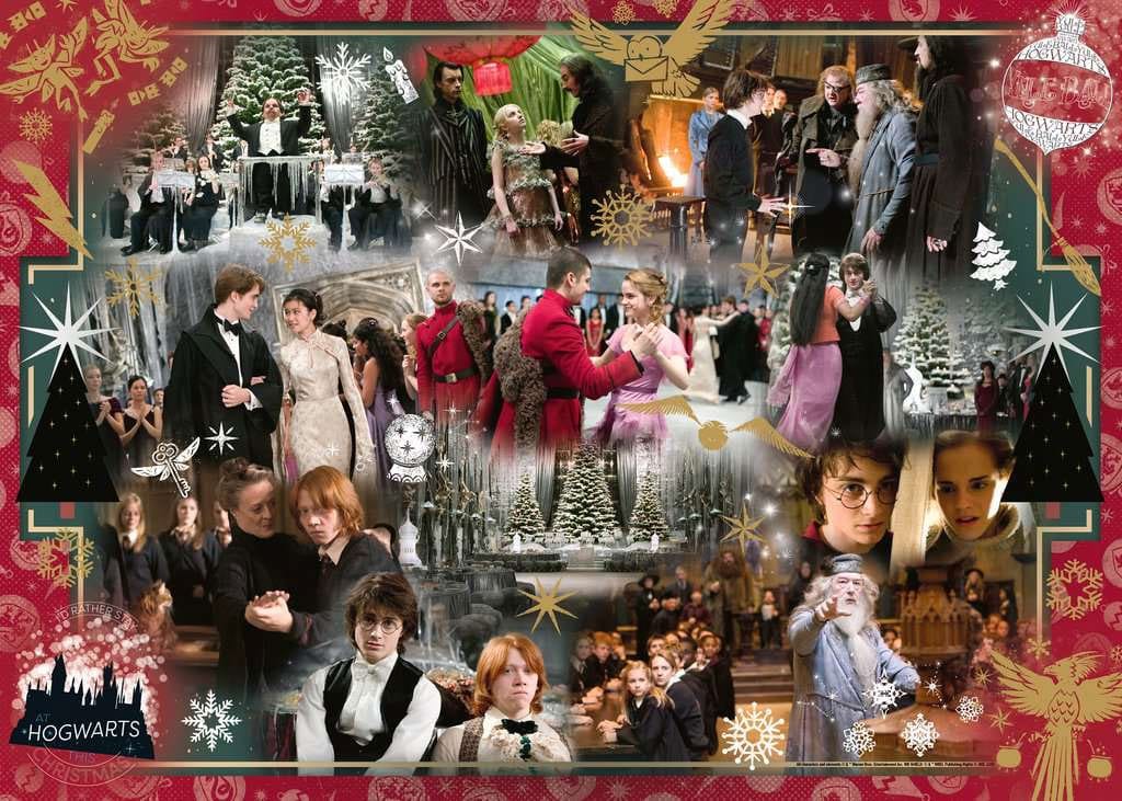 Harry Potter Jigsaw Puzzle Holidays at Hogwarts (1000 pieces) - MangaShop.ro