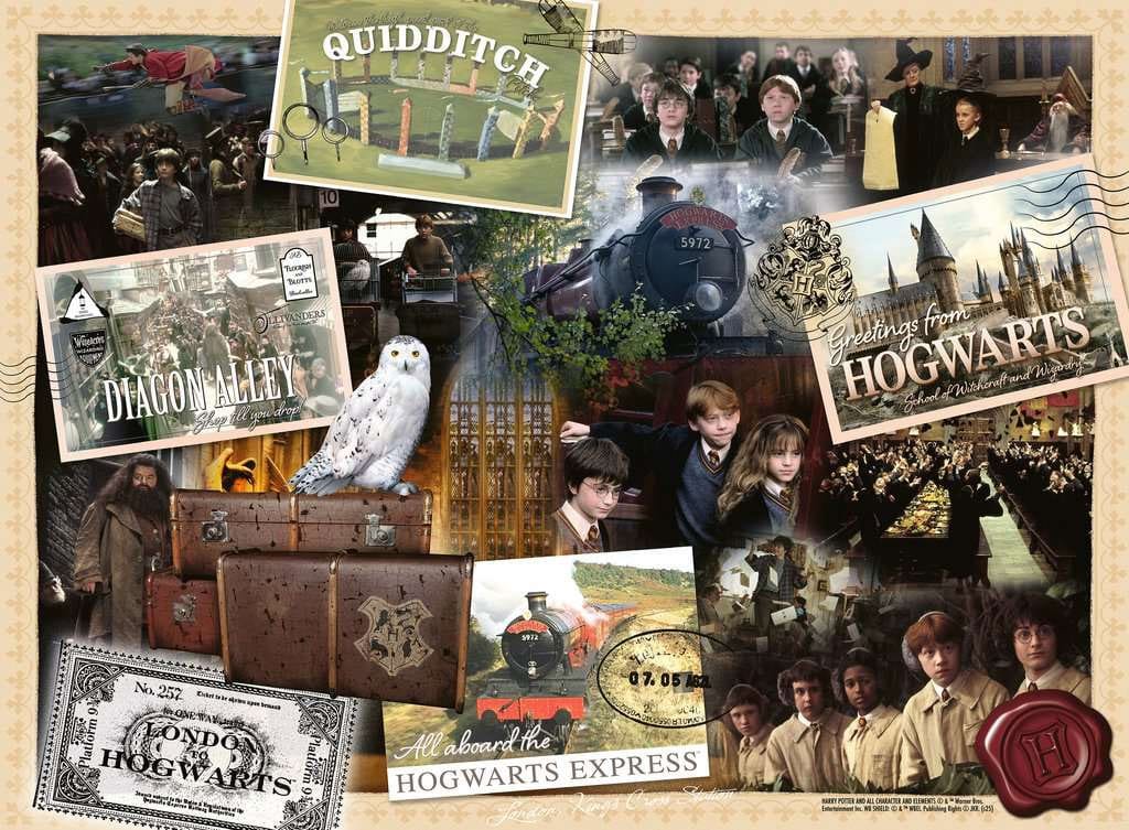 Harry Potter Children's Jigsaw Puzzle XXL Back at Hogwarts (300 pieces) - MangaShop.ro