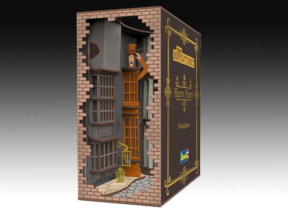 Harry Potter Tiny Adventures Book Nook Mini Diorama Diagon Alley 23 cm - MangaShop.ro