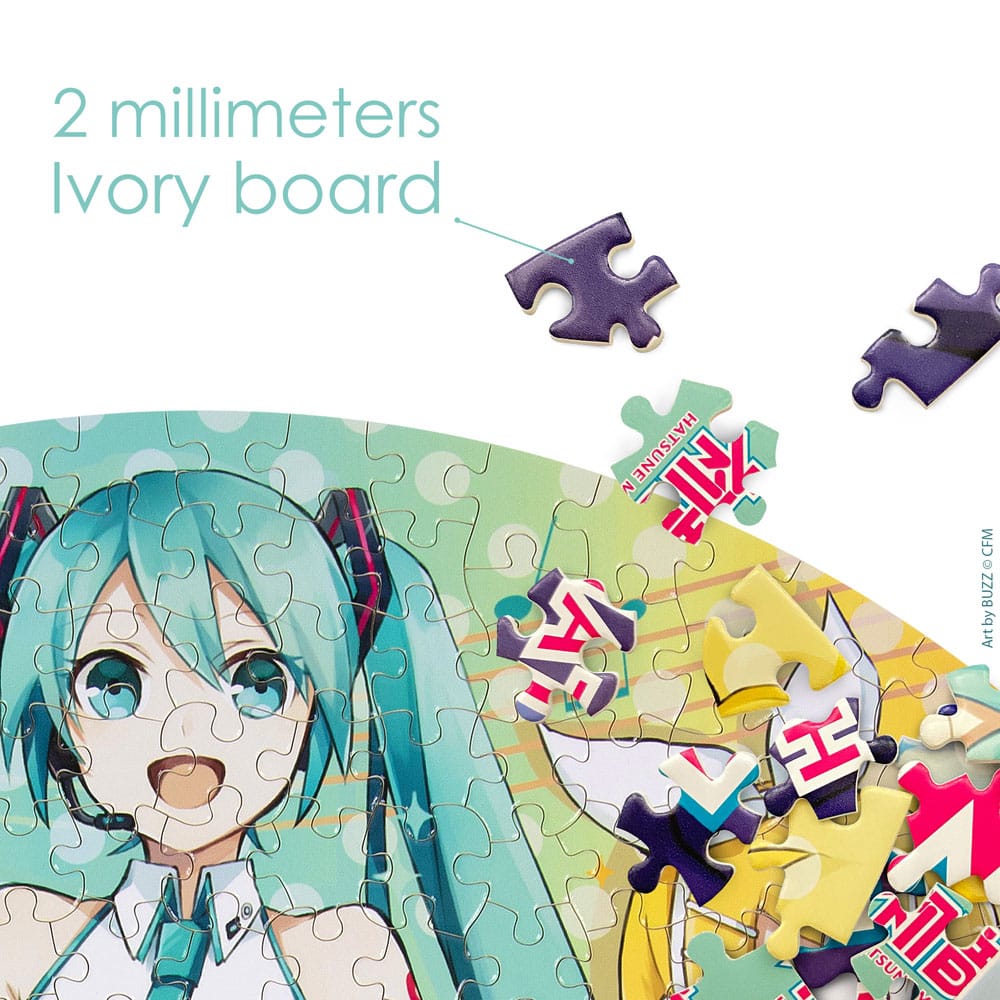 Hatsune Miku Jigsaw Puzzle Round 500 pieces - MangaShop.ro