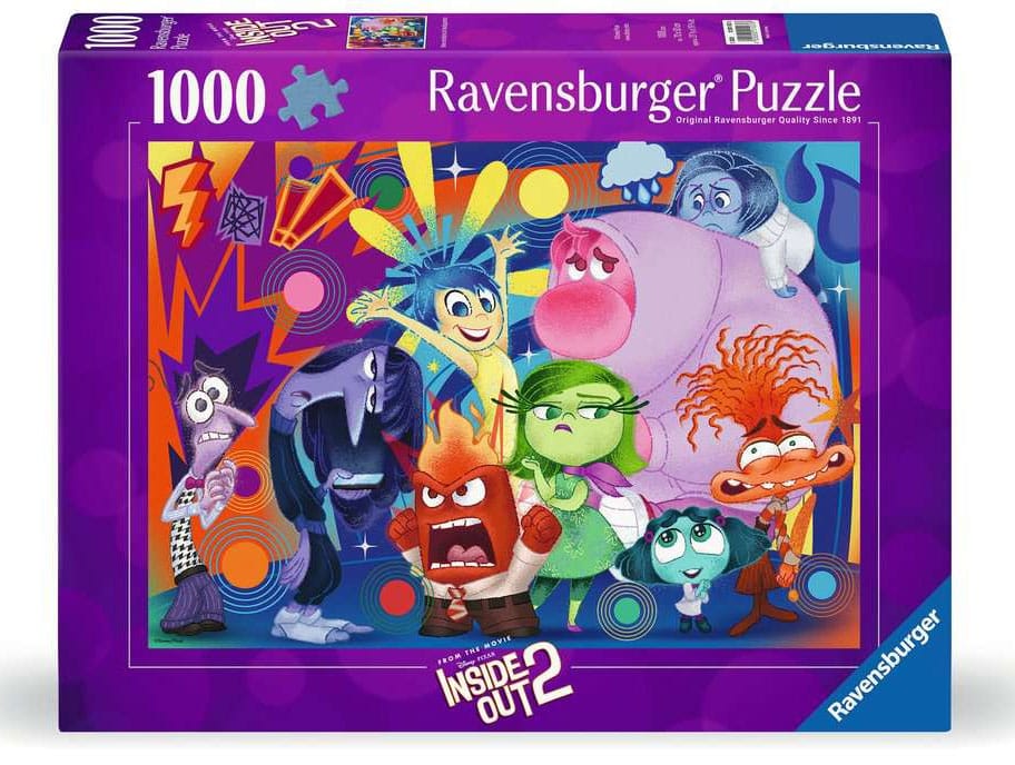 Inside Out 2 Jigsaw Puzzle New Emotions at Headquarters (1000 pieces) - MangaShop.ro